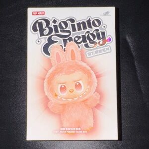 Pop Mart Big into Energy Vinyl Plush, Pendant, Blind Box, NEW